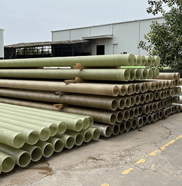 High-performance GRP Piping System used in corrosive industrial environments