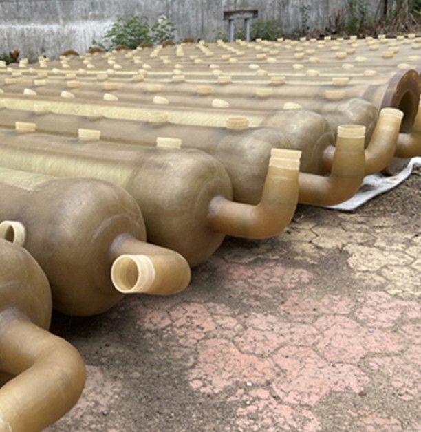 FRP Header manufacturing for desalination and power plants
